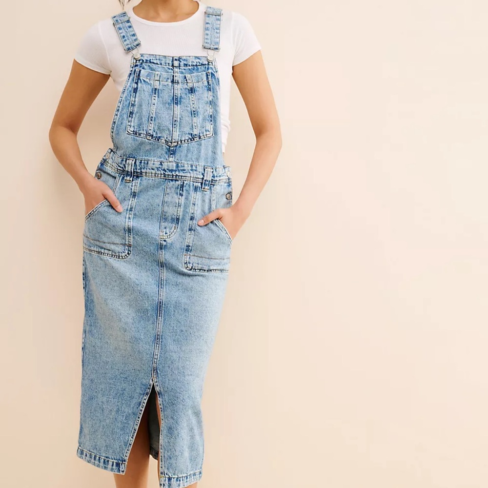 We the Free BARDOT DENIM SKIRTALL - Picture 6 of 6